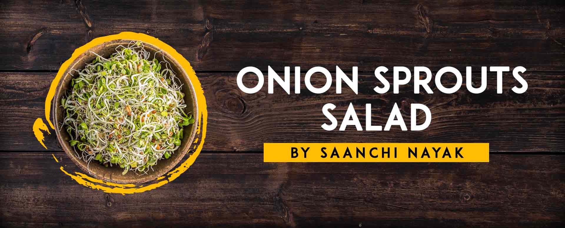 Onion Sprouts Salad