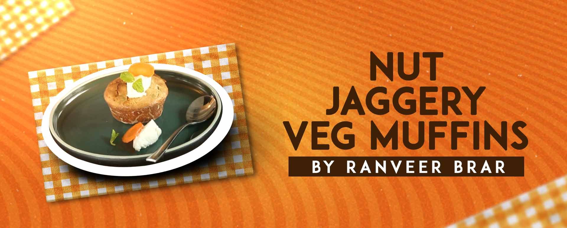 Nut Jaggery Veg Muffins