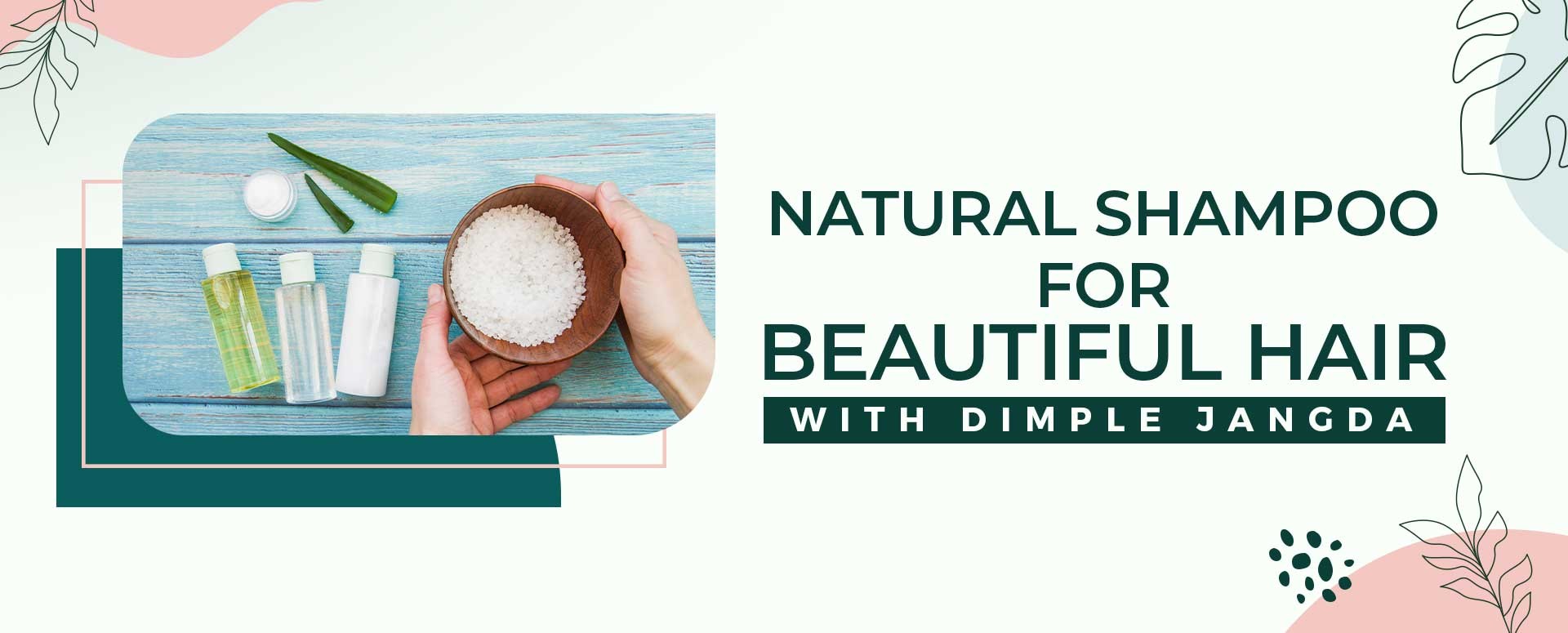 Natural Shampoo for beautiful hair