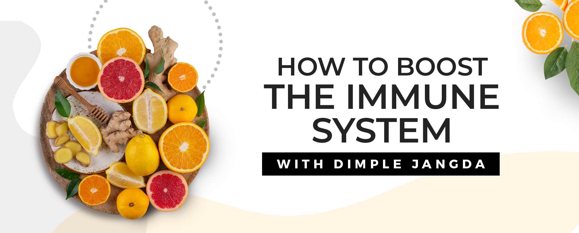 How to boost the immune system