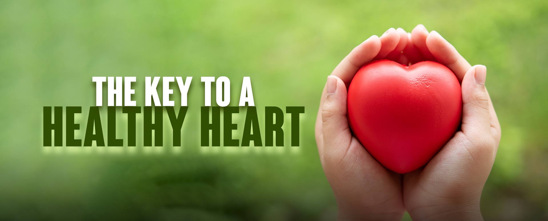 The Key To A Healthy Heart