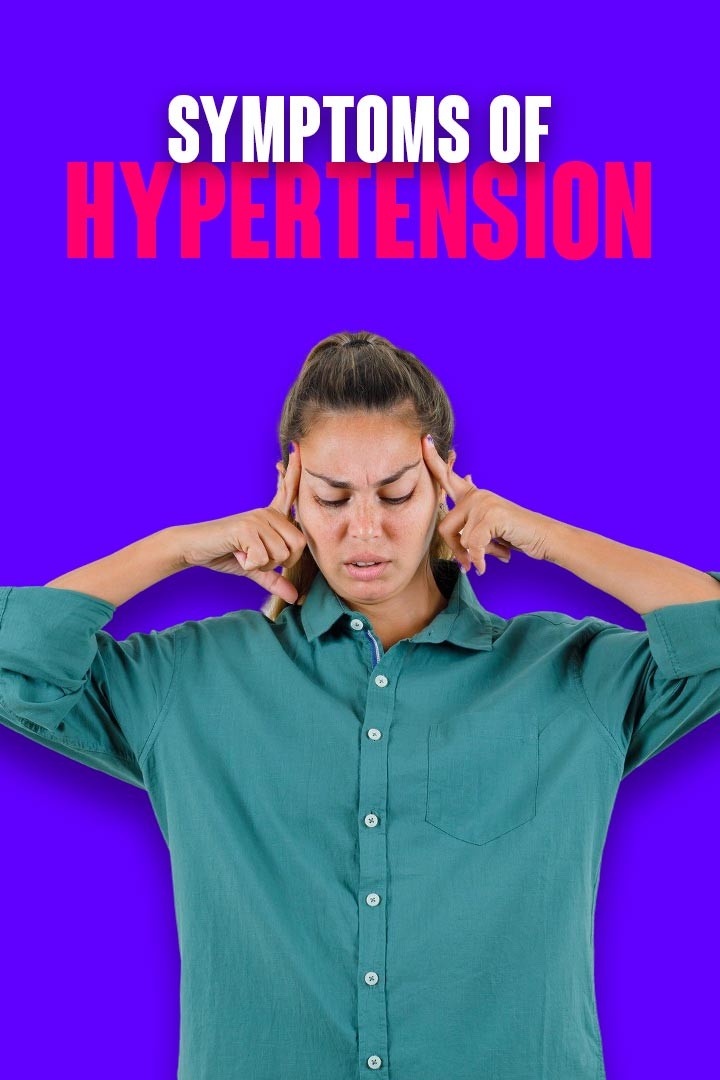 What is hypertension & symptoms of hypertension