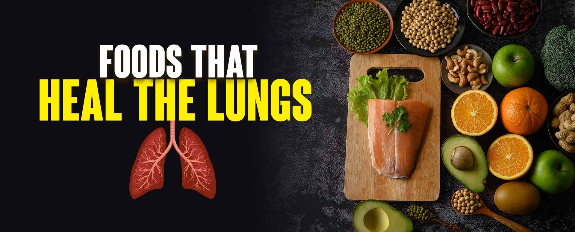 Foods that help in lungs damage With Taarika