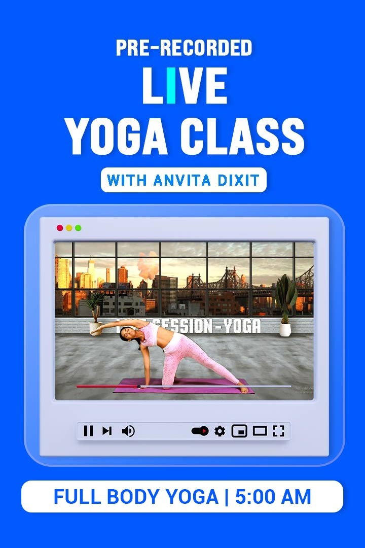 Live Yoga with Anvita Dixit