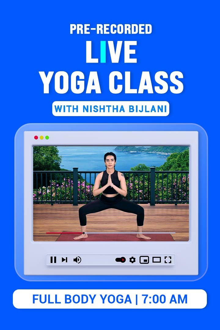 Live Yoga with Nishtha Bijlani