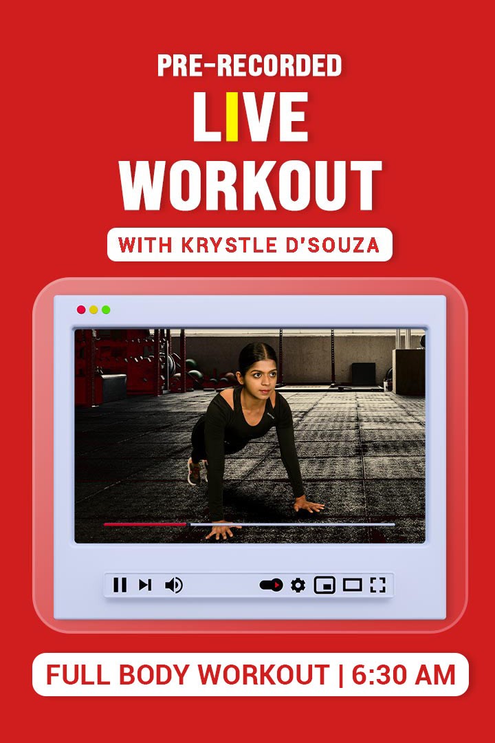 Live Workout with Krystle D'Souza