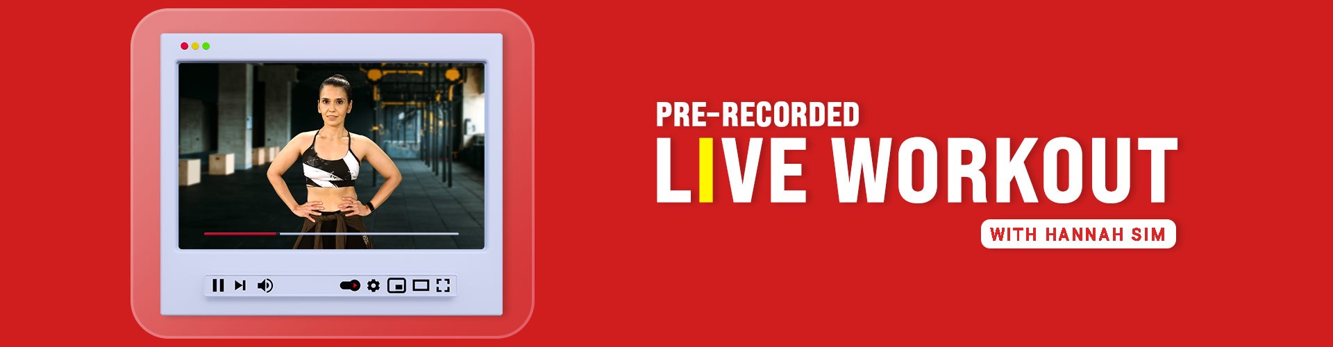 Live Workout with Hannah Sim