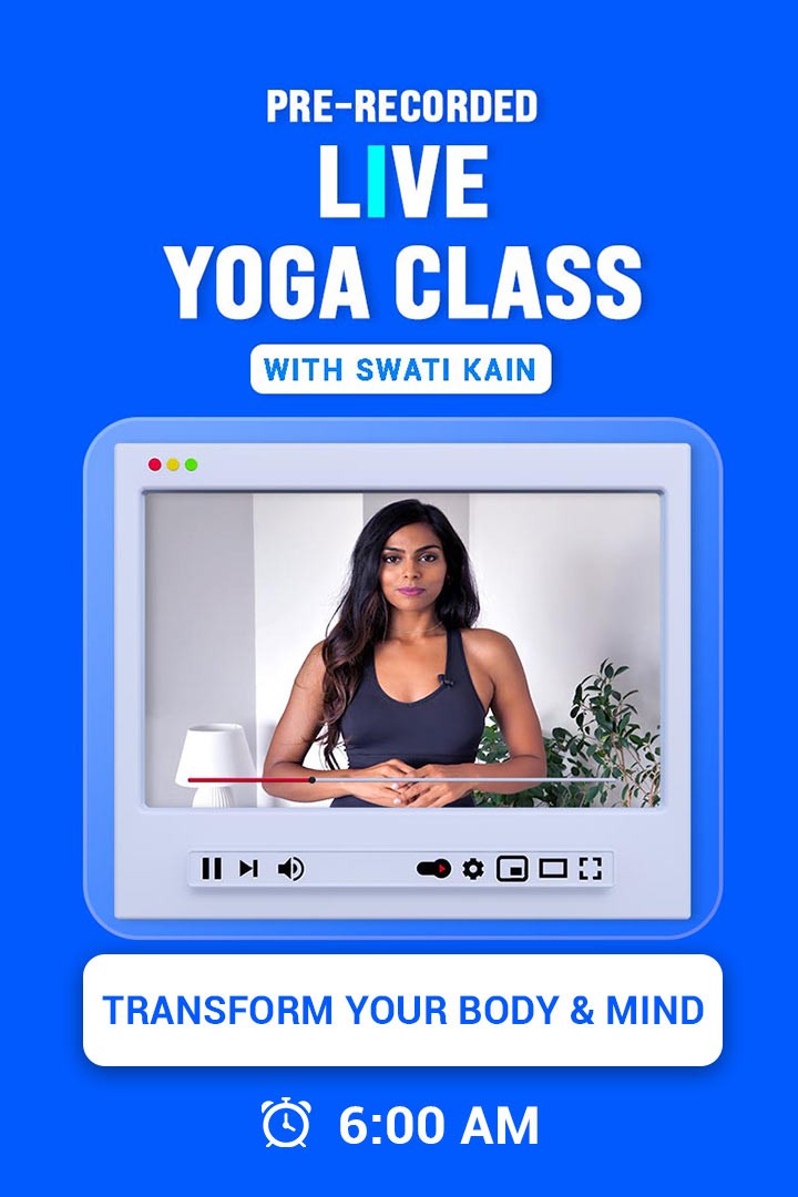 Live Yoga Session by Swati Kain