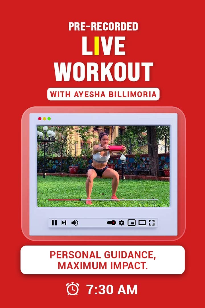 Live Workout with Ayesha Billimoria