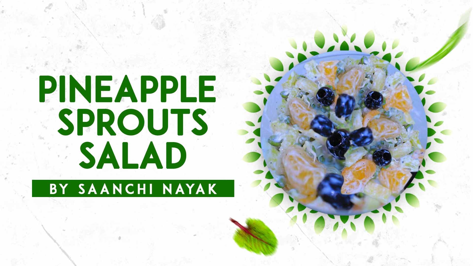 Pineapple Sprouts Salad