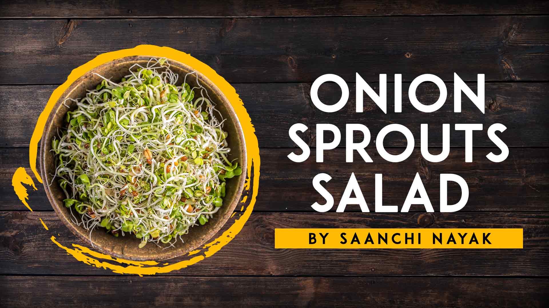 Onion Sprouts Salad