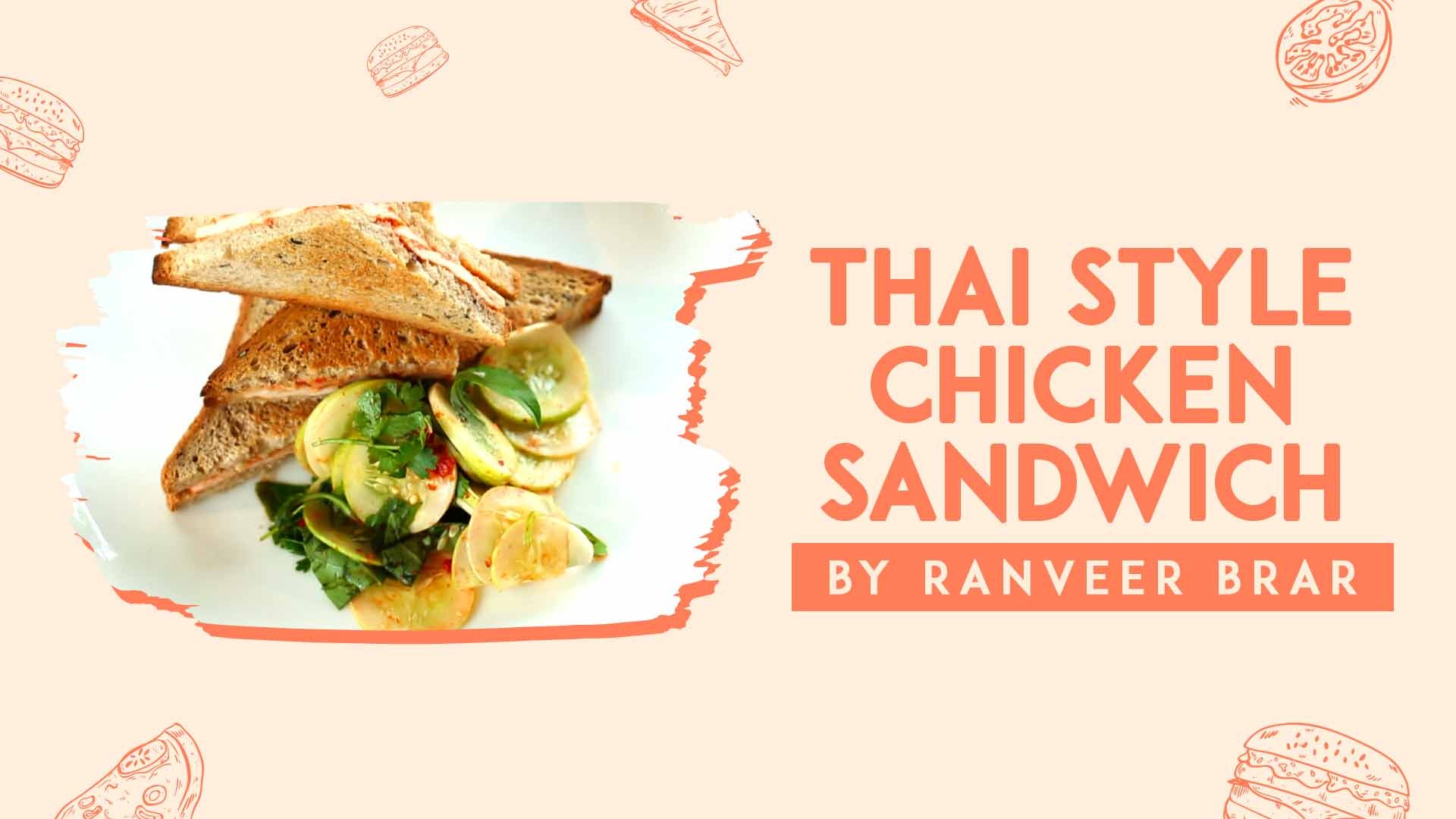 Thai Style Chicken Sandwich