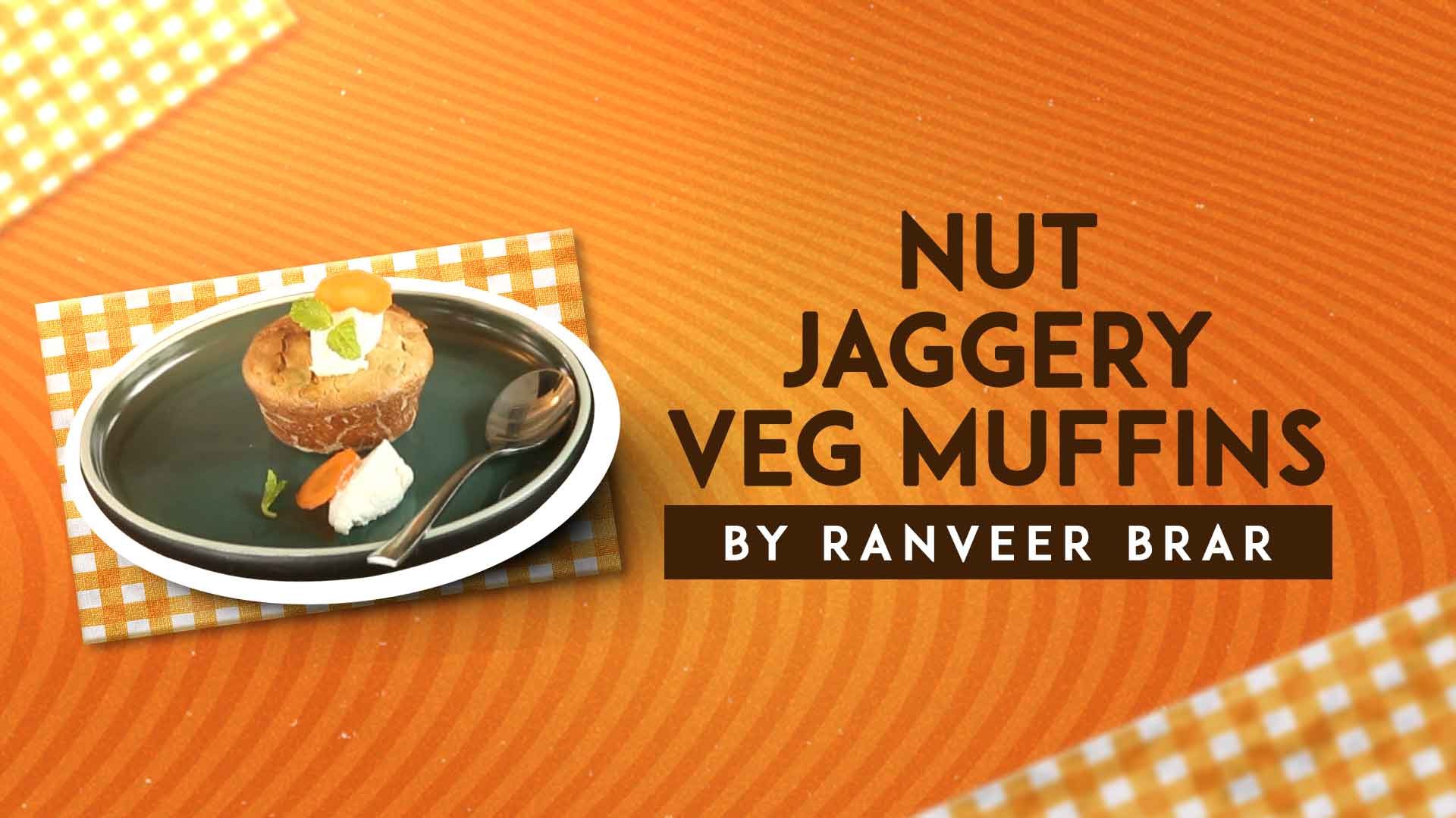 Nut Jaggery Veg Muffins
