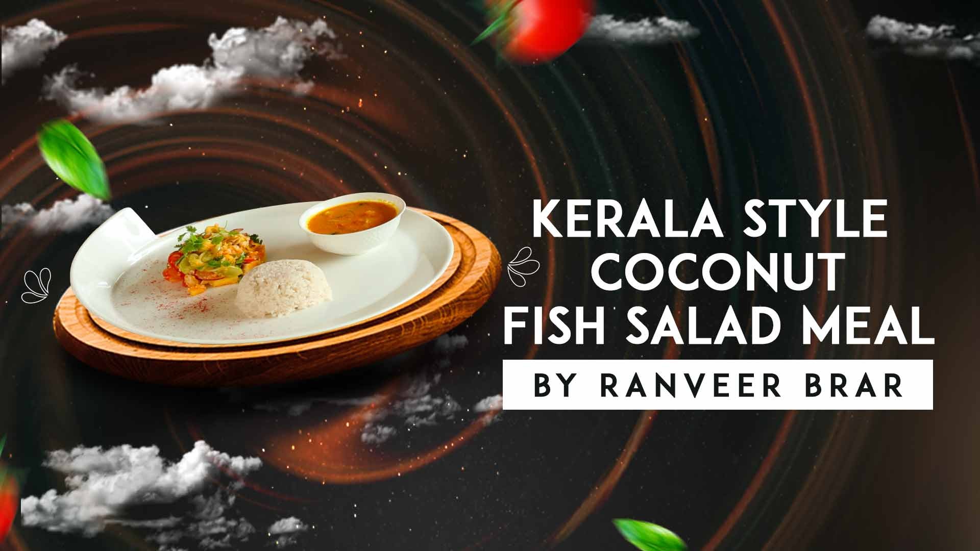 Kerala Style Coconut Fish Salad Meal