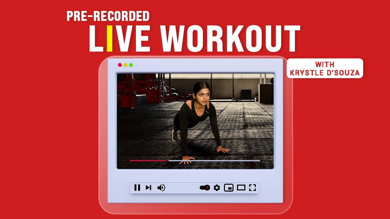 Live Workout with Krystle D'Souza